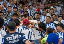 Se desató riña entre aficionados de Monterrey tras eliminación del equipo de la Concacaf