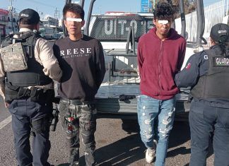 Tecámac/ Detiene Guardia Civil a dos Sujetos Cuando Intentaban Asaltar a un Taxista con Pistola «Hechiza»