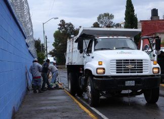 Atienden 262 Servidores Públicos Lluvia Atípica en Tecámac; Dura Tromba 35 minutos y Deja 10 Comunidades Afectadas