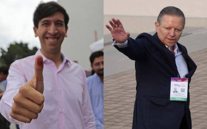 Pedro Kumamoto y Arturo Zaldívar
