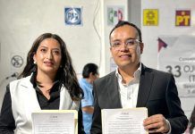 Recibe Samuel Hernández la Constancia de Mayoría como Diputado Electo del Distrito 33
