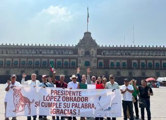 Pescadores Tigres del Golfo agradecen a AMLO la implementación del programa C5