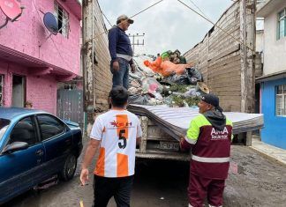 Censan en Tecámac a Población Afectada por Lluvia Atípica; Son Siete Viviendas las más Perjudicadas
