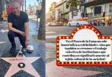 Desde hoy, en el Paseo de la Fama de Hollywood, luce la estrella de la Fundación Marcelino Muñoz