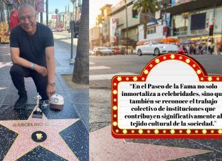 Desde hoy, en el Paseo de la Fama de Hollywood, luce la estrella de la Fundación Marcelino Muñoz