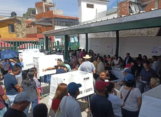 Elección avanza sin incidentes: Taddei