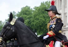 La princesa Ana, fue hospitalizada por traumatismo en la cabeza tras ser golpeada por un caballo