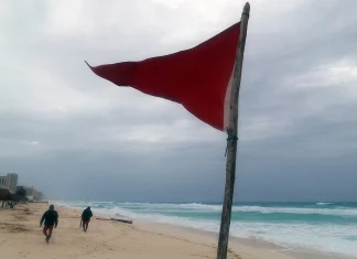 CNPC emitió alerta naranja por llegada de Beryl a Quintana Roo