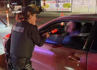 Remite Guardia Civil al Juez Cívico a 17 Personas por Operativo “Conduce sin Alcohol”