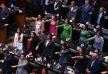 Rinde protesta la senadora Mariela Gutiérrez como integrante de la LXVI y LXVII legislatura
