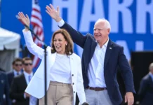 Harris y Walz ofrecerán su primera entrevista juntos