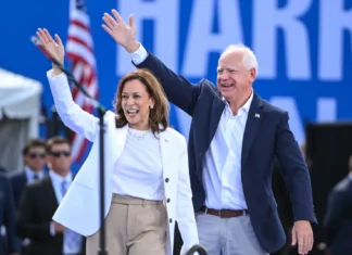 Harris y Walz ofrecerán su primera entrevista juntos