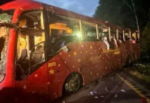 SRE confirmó que víctimas de volcadura de autobús en Mississippi son mexicanos