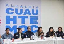 PARA CONSTRUIR PAZ, ALE ROJO DE LA VEGA ENCABEZÓ EL PRIMER COMITÉ DE SEGURIDAD EN CUAUHTÉMOC