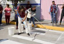 Avanzan cruces seguros en escuelas de Azcapotzalco