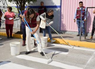 Avanzan cruces seguros en escuelas de Azcapotzalco