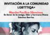 La comunidad LGBTTIQA+ invita a la marcha por la salud de Diana Sánchez Barrios