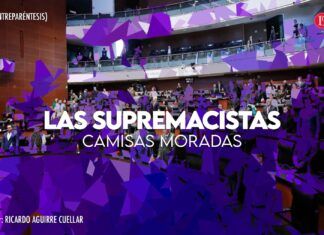 Las supremacistas camisas moradas