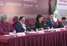 Celebran ceremonia de entrega – recepción de la titularidad de Segob y SSPC