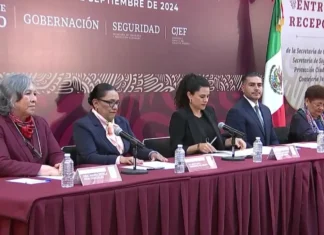 Celebran ceremonia de entrega – recepción de la titularidad de Segob y SSPC