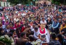 Claman justicia ante asesinato de padre Marcelo Pérez