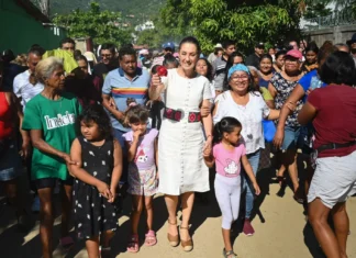Sheinbaum dio por terminada etapa de emergencia en Acapulco por huracán «John»