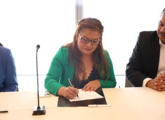 Participa Alcaldesa de Tecámac en la Firma de Convenio de Colaboración Entre AALMAC y BBVA