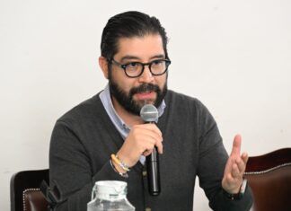 ROYFID TORRES LAMENTA FEMINICIDIO DE MARÍA DOLORES EN COMPARECENCIA DE ALCALDE DE MILPA ALTA