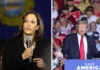 Trump y Harris luchan por estados ‘bisagra‘ determinantes