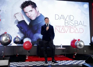 David Bisbal presentó en México su nuevo disco navideño