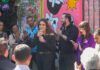 Inaugura Ale Rojo de la Vega Mural «Isla de Paz» en Tepito