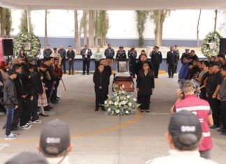 Gobierno de Tecámac rinde Homenaje a Policía Caído en Cumplimiento de su Deber