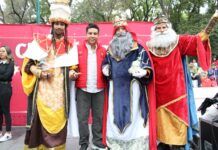 ¡Los Reyes Magos llegaron a Azcapotzalco de la mano del Concejal Jaime Blas!