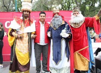 ¡Los Reyes Magos llegaron a Azcapotzalco de la mano del Concejal Jaime Blas!