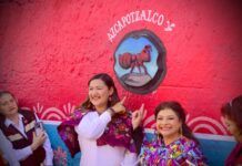 Clara Brugada y Nancy Nuñez inauguran Yolotl Anáhuac en el pueblo de San Juan Tlihuaca, Azcapotzalco