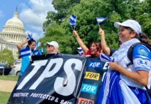 Centroamericanos piden que Biden apruebe el TPS esta semana