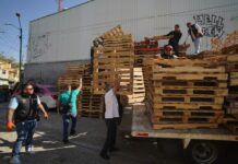 Realizan operativo de ordenamiento en vía pública