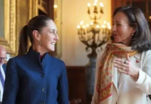 Sheinbaum se reunió con presidenta de Santander; prevén inversiones