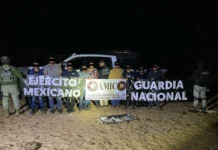 Fuerzas federales aseguraron laboratorio clandestino en Puerto Peñasco, Sonora