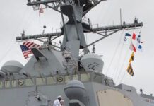 USS Gravely, destructor que EU envió al Golfo de México