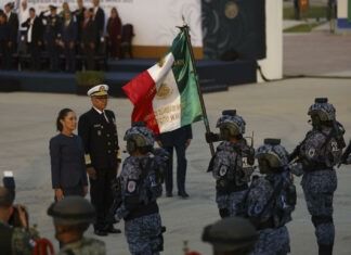 Sheinbaum inauguró Feria Aeroespacial México 2025