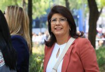 Mariela Gutiérrez Escalante participó en el Primer Simulacro Nacional