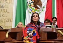 Diputada Elizabeth Mateos presentó iniciativa “Escuela Segura”
