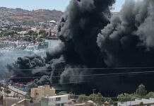 Campo de tiro de Policía de Zacatecas fue consumido por incendio