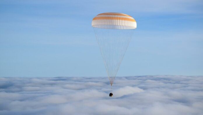 Expedition 72 Soyuz MS-26 space capsule lands in Kazakhstan