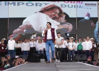 Vuelca Dirigencia Morenista Apoyo a los Candidatos de Durango en Cierre de Campañas