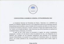Convocatoria a Asamblea General Extraordinaria 2024
