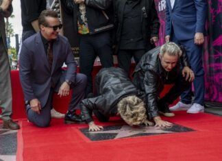 Green Day recibió su estrella en el Paseo de la Fama en Hollywood