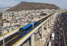 Sheinbaum encabezó arranque de las pruebas operativas del Trolebús Chalco-Santa Marta