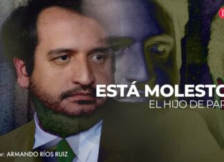 Está molesto el hijo de papi